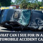 What Can I Sue For In an Automobile Accident Case in California