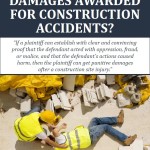 Are punitive damages awarded for construction accident injuries
