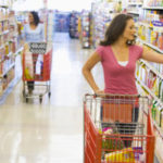 Women Shopping In Supermarket