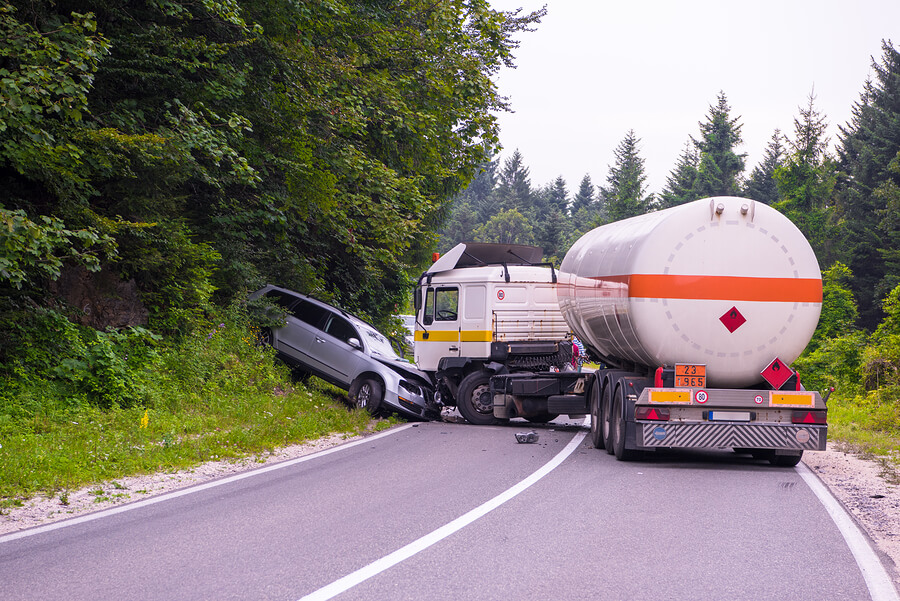 Truck accident is caused by a lack of driver training in California 