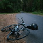 bicycle on side of street