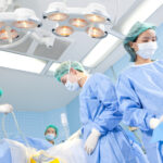 surgical team in operating room