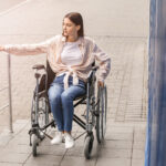 woman in wheelchair