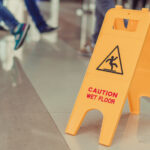 wet floor sign